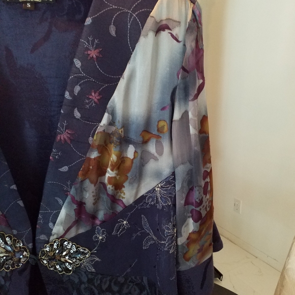 NWT VIOLET KAY NAVY BLUE POINTS FRONT SMALL - Picture 6 of 7